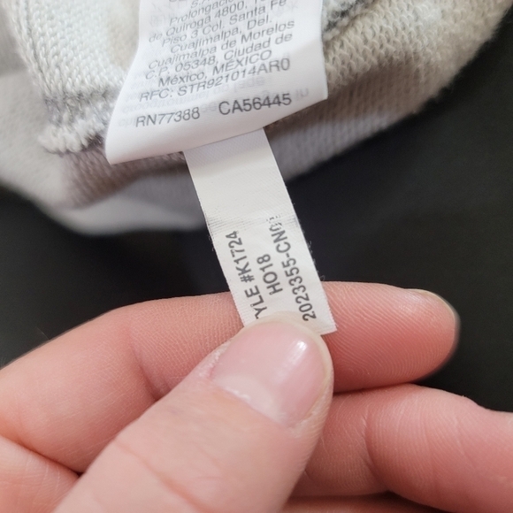 MILES FOR MADEWELL GRAY RUFFLE SWEATSHIRT, SZ XS - Picture 10 of 11